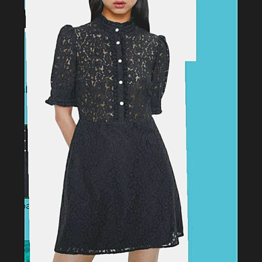Zara Black Lace Dress "Beautiful"